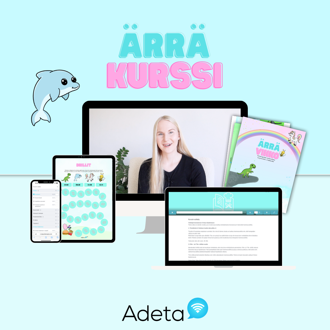 LASTEN ÄRRÄKURSSI – Verkkokurssi